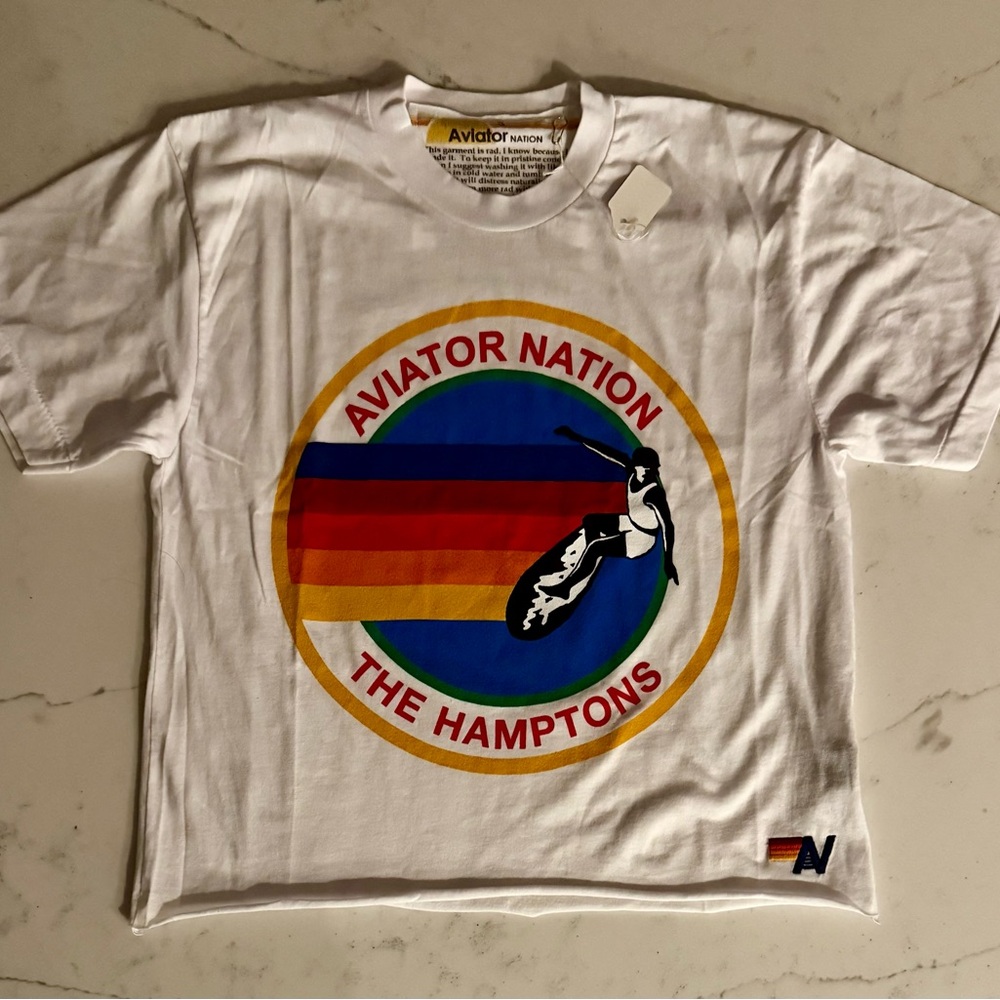 Aviator Nation The Hamptons Boyfriend Tee